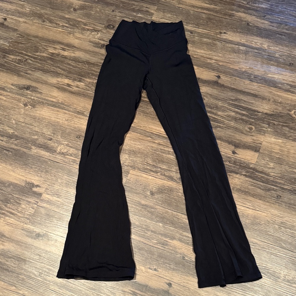 Aerie Midnight Black Flare Pants